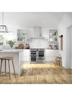 Belling Cookcentre 100cm Dual Fuel Range Cooker, Stainless - view 2, Stainless
