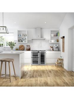 Belling Cookcentre 90cm Gas Hob Range Cooker, Stainless - view 2, Stainless