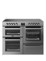 Belling Cookcentre 110cm Electric Ceramic Hob Range Cooker, Stainless