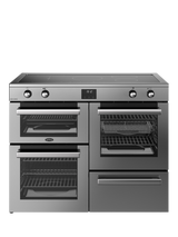 Belling Cookcentre 110cm Electric Induction Hob Range Cooker, Stainless