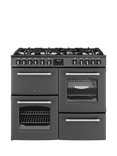 Belling Farmhouse 100DF Dual Fuel Range Cooker, Anthracite