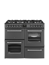 Belling Farmhouse 100DF Dual Fuel Range Cooker, Anthracite
