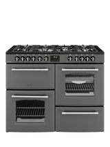 Belling Farmhouse 110DF Dual Fuel Range Cooker, Anthracite