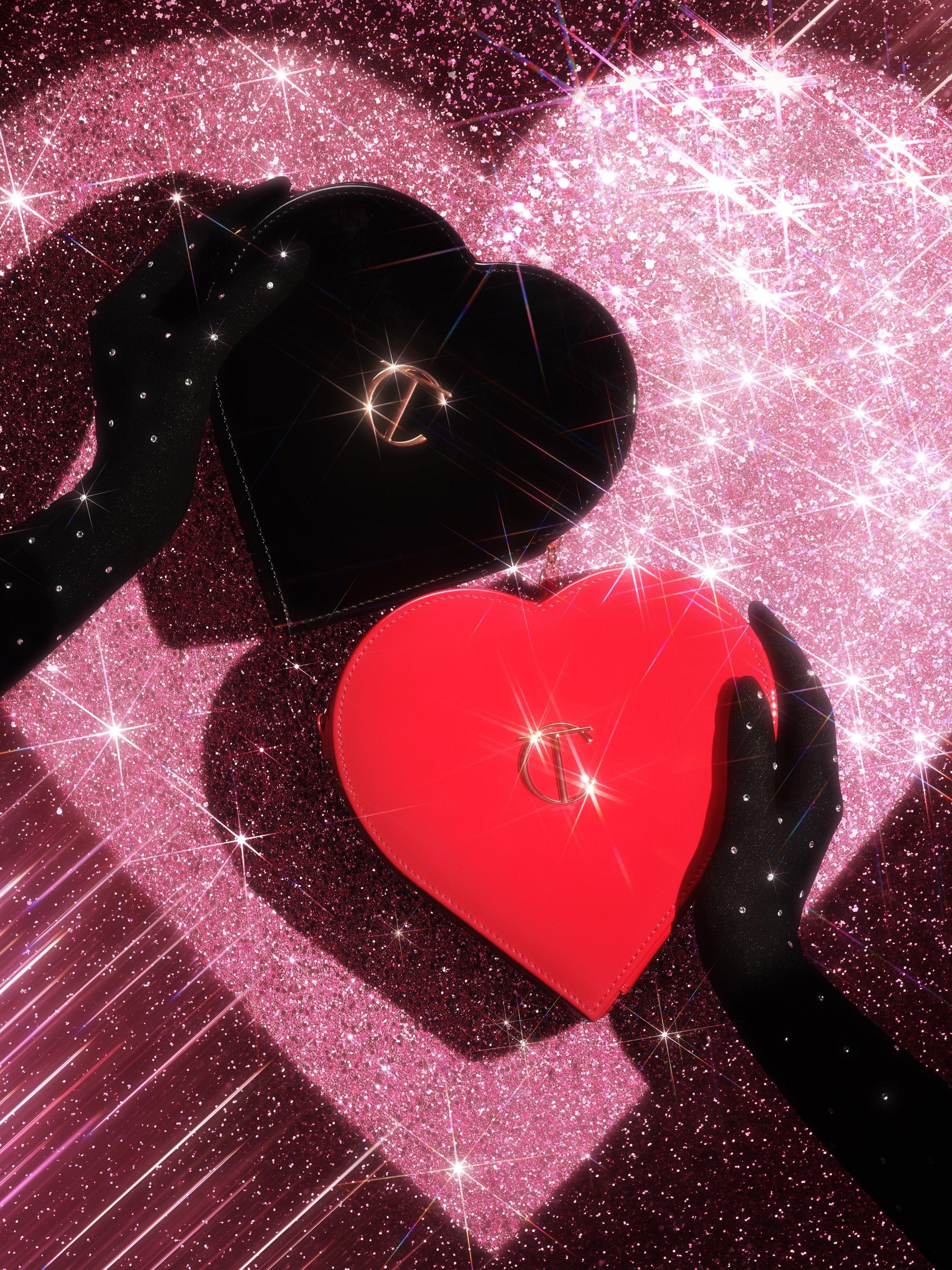Product image 2 of 4, which shows Charlotte Tilbury Limited Edition L.O.V.E. Makeup Bag, Red