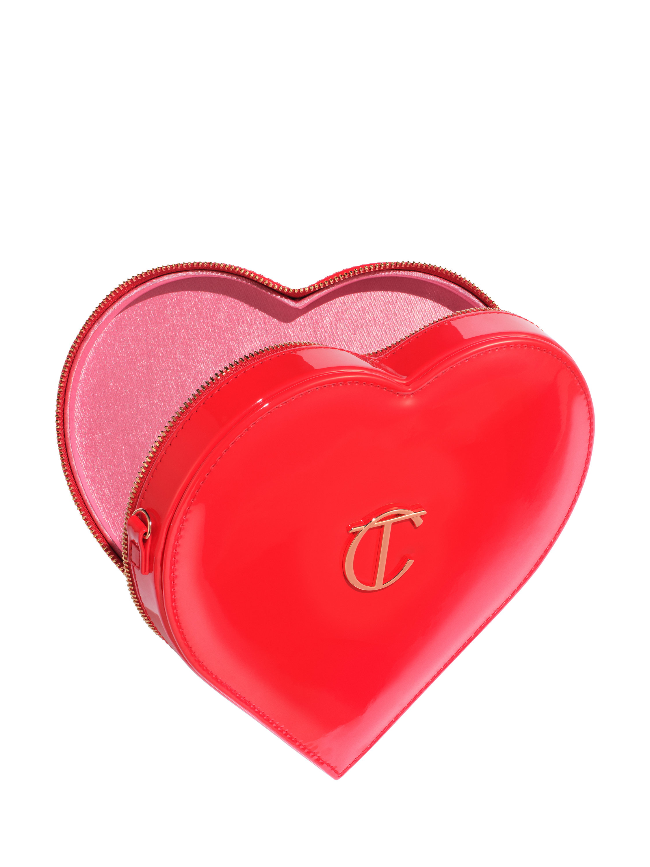 Product image 3 of 4, which shows Charlotte Tilbury Limited Edition L.O.V.E. Makeup Bag, Red