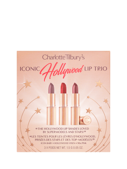 Charlotte Tilbury Iconic Hollywood Lip Trio Gift Set, Multi