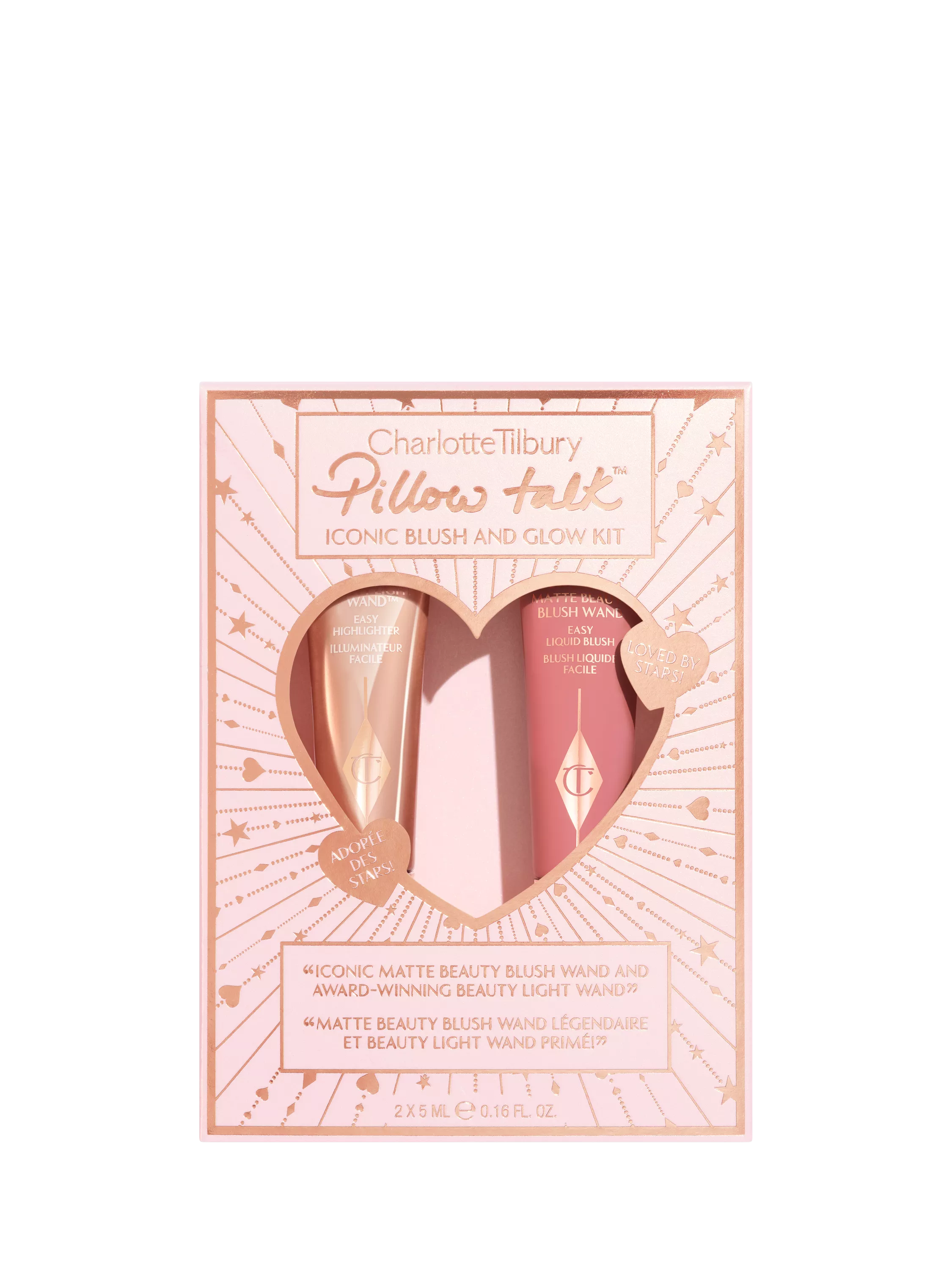 Charlotte Tilbury Pillow Talk Iconic Blush And Glow Makeup Gift Set