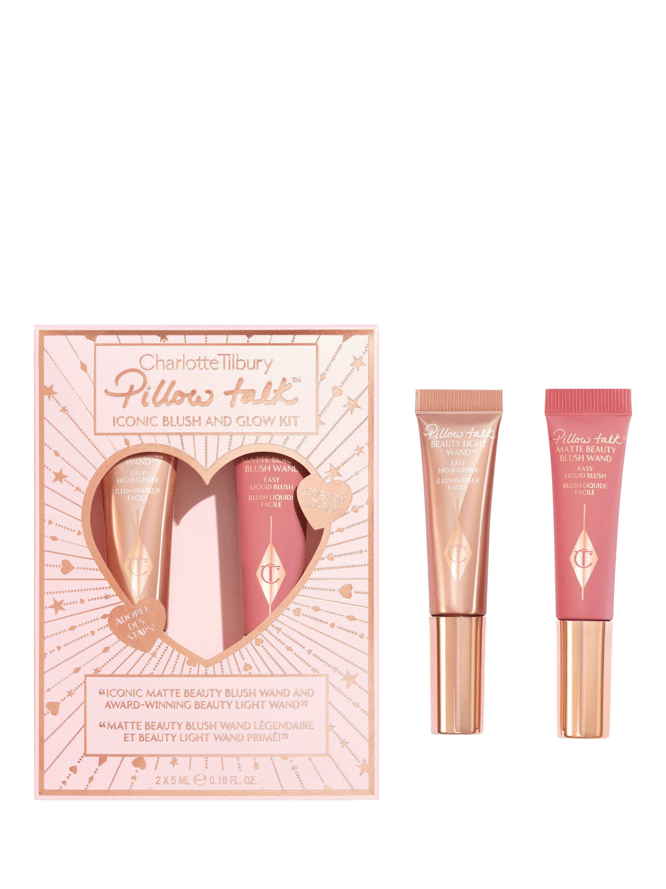 Charlotte Tilbury Pinkgasm, Countour wand, Multi Miracle buy Glow Bundle