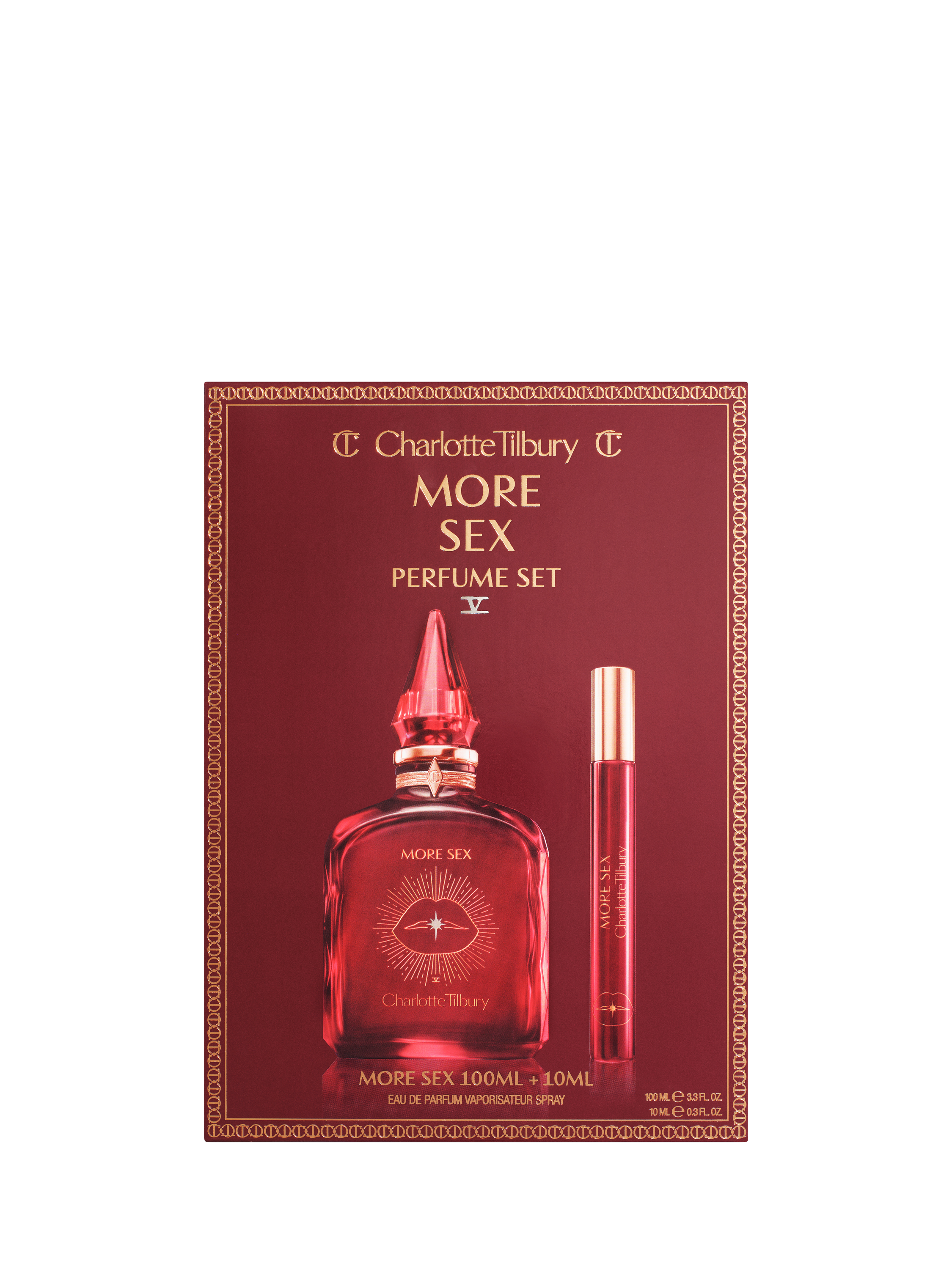 Charlotte Tilbury More Sex Eau de Parfum 100ml Fragrance Gift Set