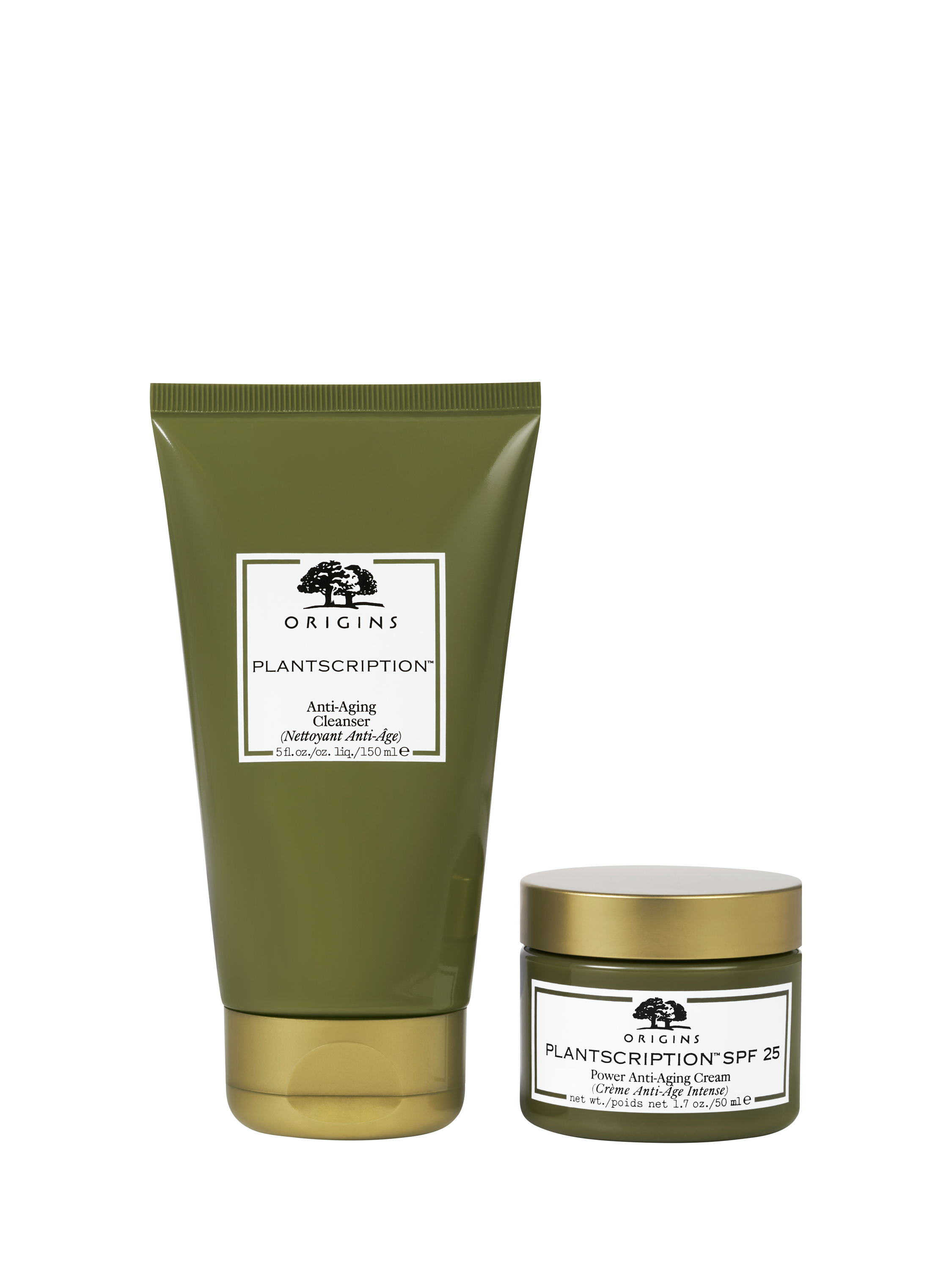 Product image 3 of 5, which shows Orgins Plantscription™ Youth-Boosting Duo Skincare Gift Set