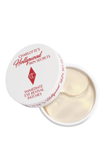Charlotte Tilbury Hollywood Skin Secrets Immediate Eye Revival Patches, Clear