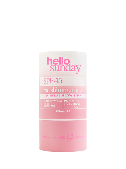 Hello Sunday The Shimmer One Mineral Stick SPF 45, 20g, 