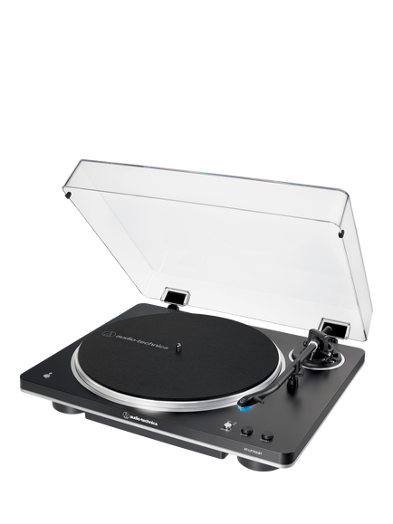 Audio-Technica AT-LP70XBTBS Bluetooth Turntable, Black Silver - view 2, Black Silver