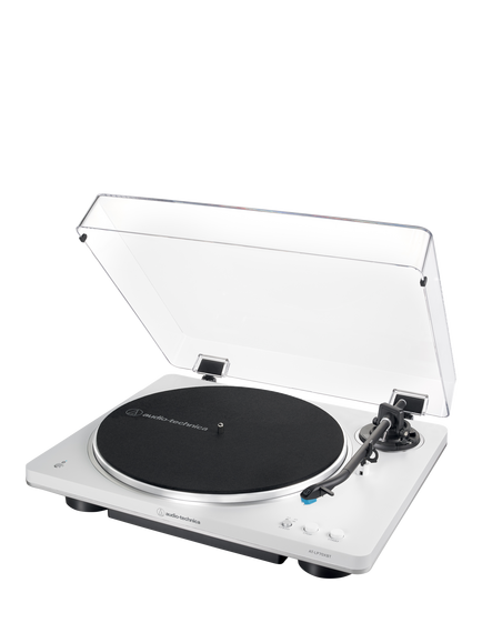 Audio-Technica AT-LP70XBTWS Bluetooth Turntable, White Silver - view 2, White Silver