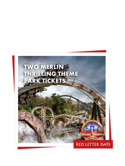 Red Letter Days Merlin Theme Park Tickets for 2 Gift Experience, 