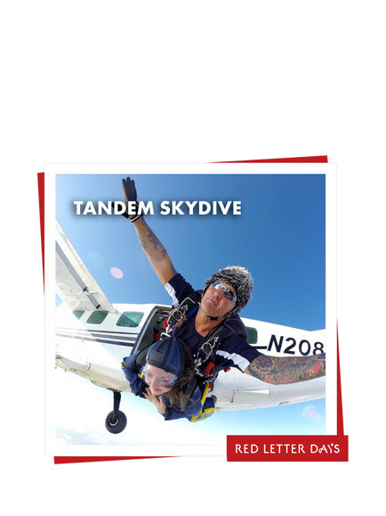 Red Letter Days Tandem Skydive Gift Experience, 