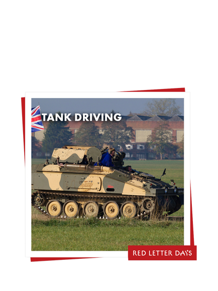 Red Letter Days Tank Driving Gift Experience, 