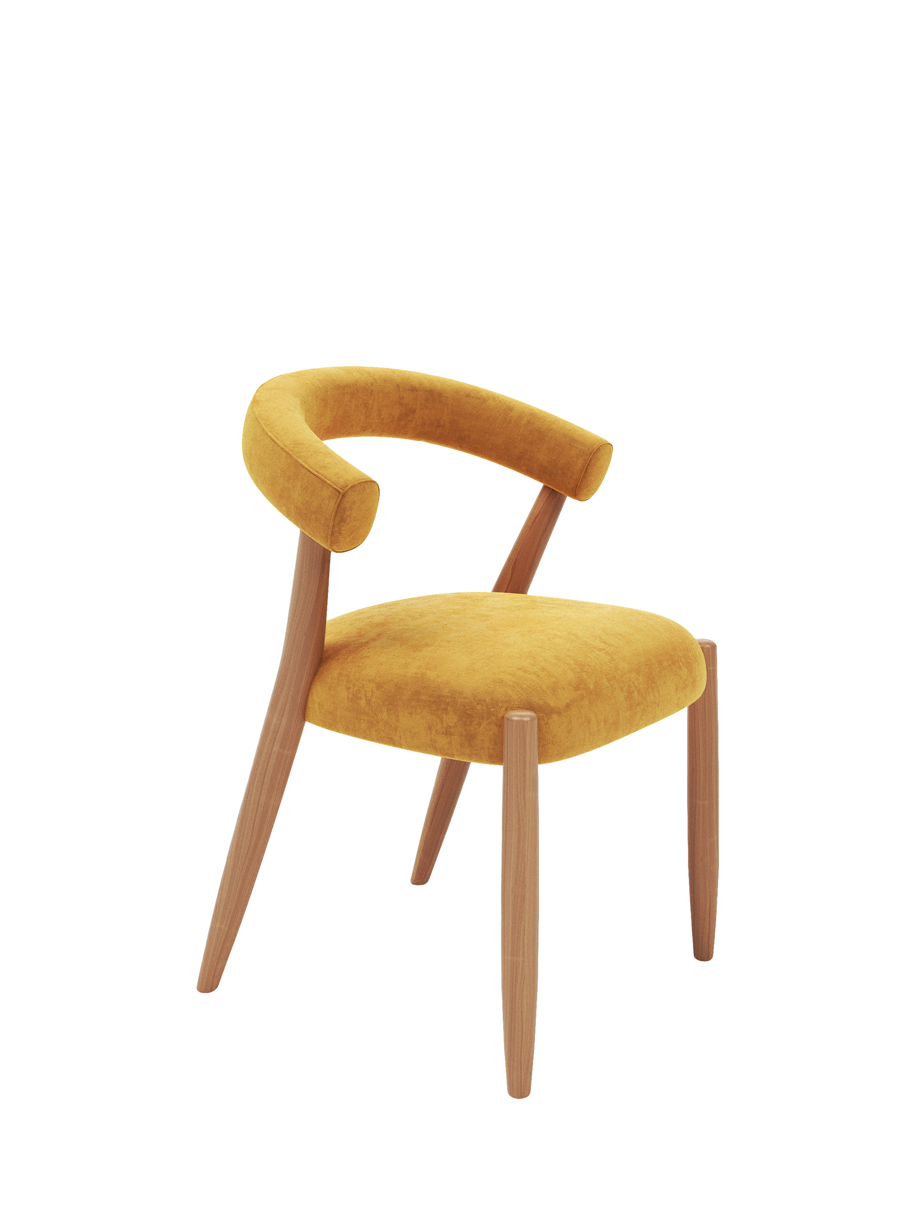 John Lewis Odell Dining Chair, Oak Leg