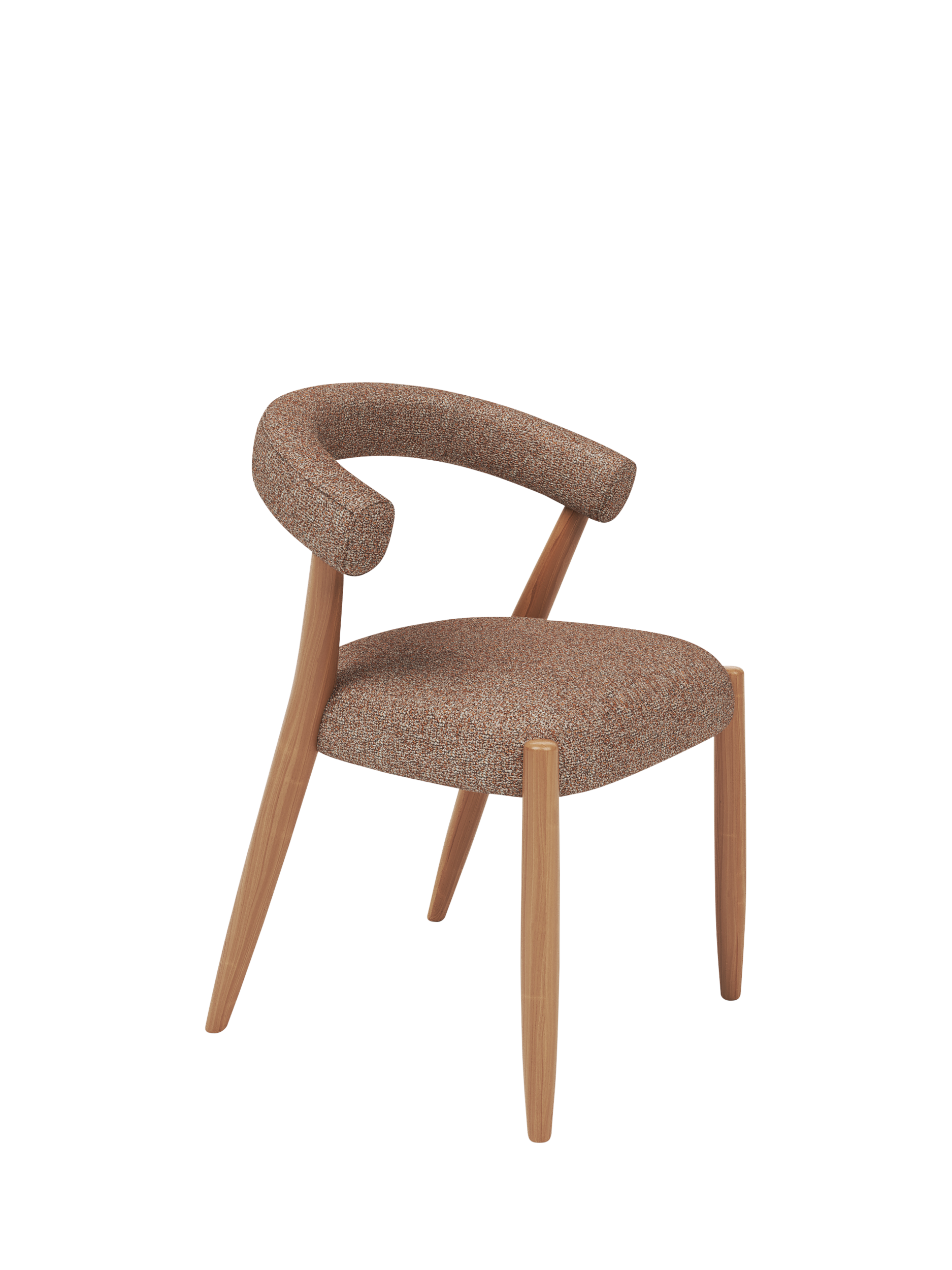 John Lewis Odell Dining Chair, Oak Leg