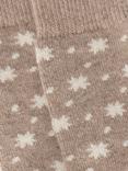 John Lewis Star Wool Cashmere Blend Ankle Socks