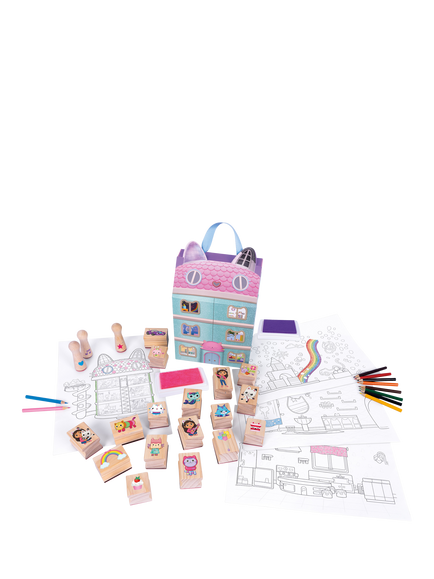 Gabby's Dollhouse Stamp Craft Set, Multi