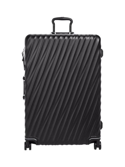 TUMI 19 Degree 4-Wheel 76cm Large Suitcase, 88L, Black Texture, Black Texture