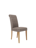 John Lewis Emily Dining Chair, Oak Leg, Shale Atlas