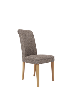 John Lewis Emily Dining Chair, Oak Leg, Shale Atlas