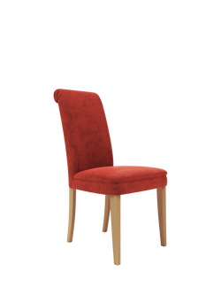 John Lewis Emily Dining Chair, Oak Leg, Sunset