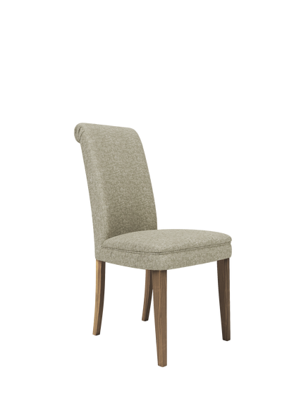 John Lewis Emily Dining Chair, Smoked Oak Leg, Noble