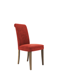 John Lewis Emily Dining Chair, Smoked Oak Leg, Sunset