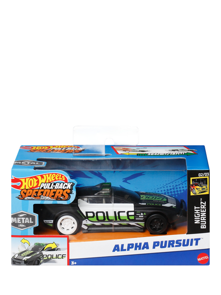 Hot Wheels Pull Back Speeder, Assorted, Multi