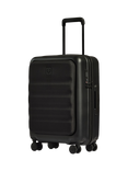 Antler Icon Stripe Pocket 4-Wheel 56cm Cabin Case, Green, Black