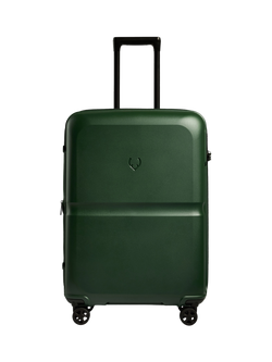 Antler Single Stripe 4-Wheel 68cm Expandable Medium Suitcase, Green