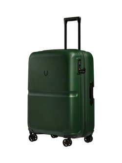 Antler Single Stripe 4-Wheel 68cm Expandable Medium Suitcase - view 2, Green