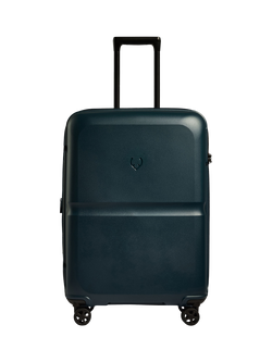 Antler Single Stripe 4-Wheel 68cm Expandable Medium Suitcase, Blue