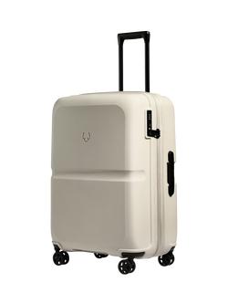 Antler Single Stripe 4-Wheel 68cm Expandable Medium Suitcase - view 2, Taupe