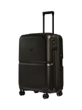 Antler Single Stripe 4-Wheel 68cm Medium Expandable Suitcase, Black