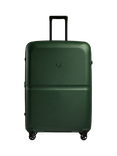 Antler Single Stripe 4-Wheel 81cm Large Expandable Suitcase, Blue, Green