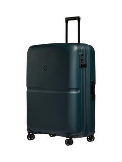 Antler Single Stripe 4-Wheel 81cm Large Expandable Suitcase - view 2, Blue