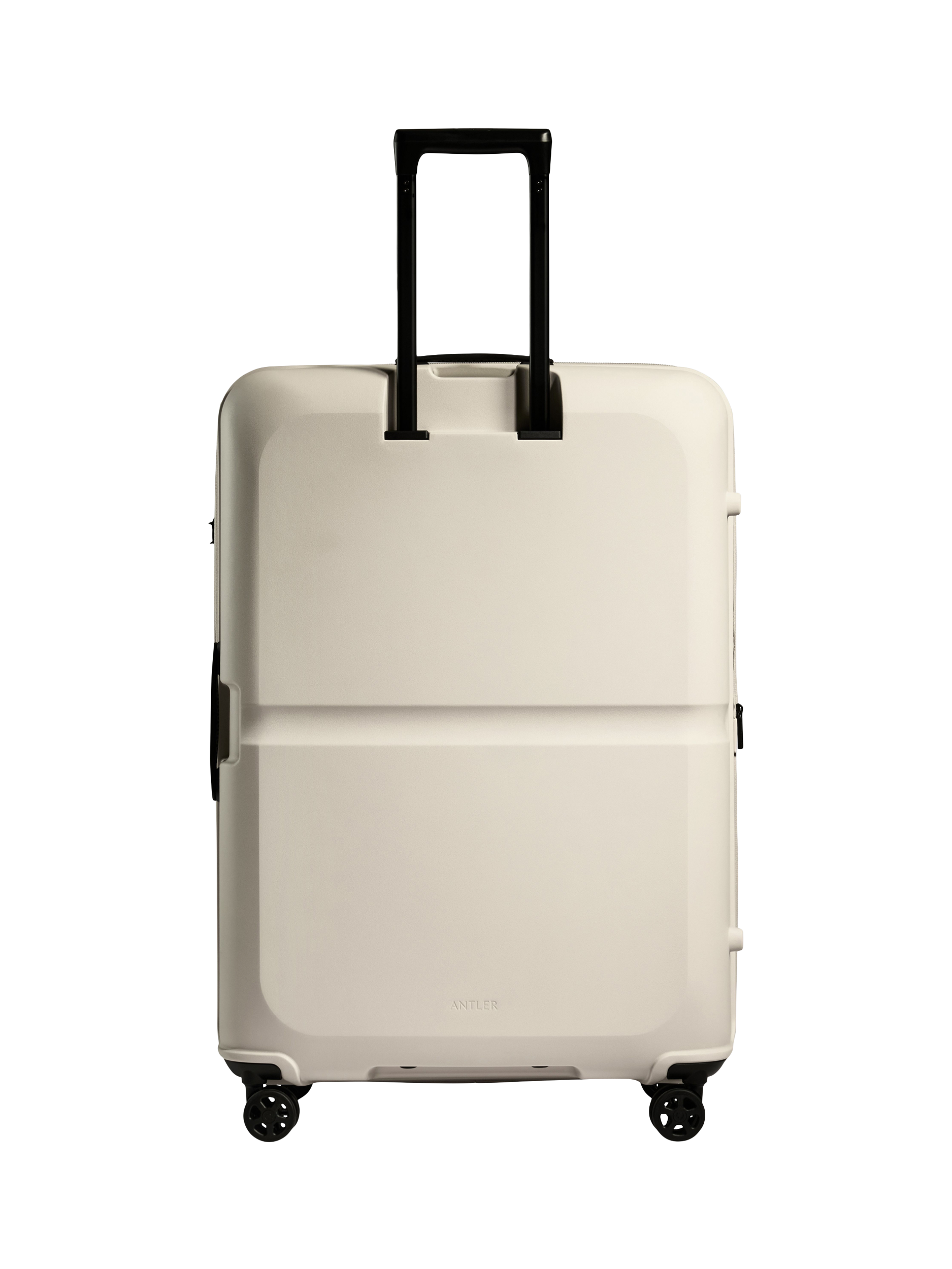 Antler Single Stripe 4 Wheel 81cm Large Expandable Suitcase Taupe