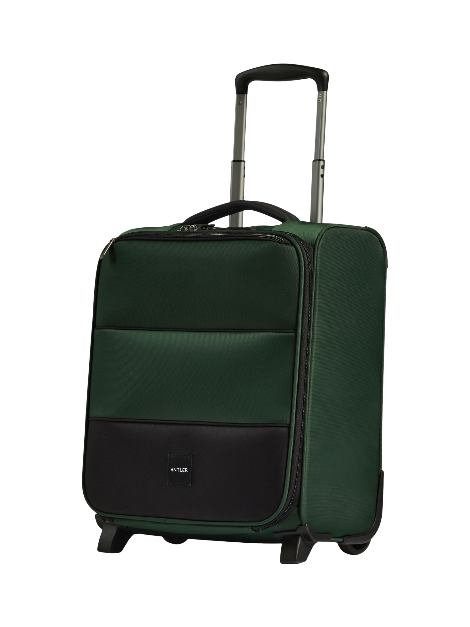Antler Soft Stripe 45cm Underseat Cabin Case Green