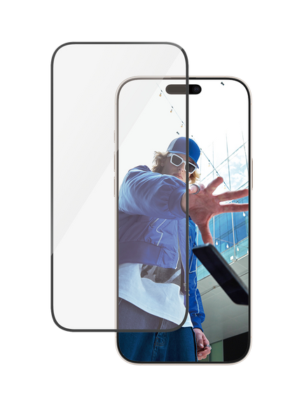 PanzerGlass Ultra-Wide Fit Screen Protector for iPhone 16 Pro Max, 