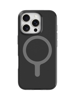 agood company Case with MagSafe for iPhone 16 Pro, Tinted Black Clear, 