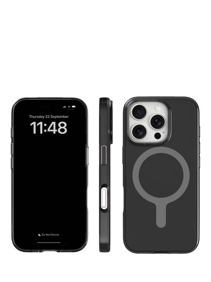 agood company Case with MagSafe for iPhone 16 Pro, Tinted Black Clear - view 2, 