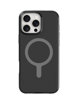 agood company Case with MagSafe for iPhone 16 Pro Max, Tinted Black Clear, 