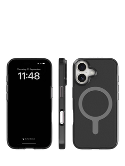 agood company Case with MagSafe for iPhone 16, Tinted Black Clear - view 2, 