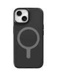 agood company Case with MagSafe for iPhone 15, Tinted Black Clear