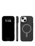 agood company Case with MagSafe for iPhone 15, Tinted Black Clear