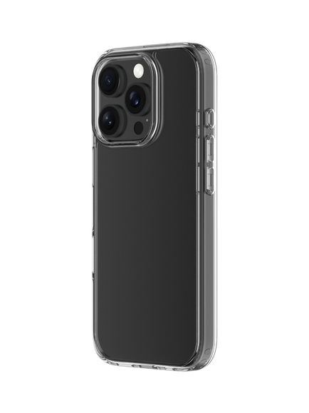QDOS Hybrid Case for iPhone 16 Pro - view 2, Clear